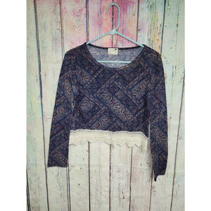 PacSun LA Hearts Longsleeve crop top